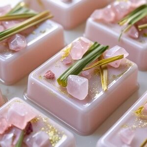 Vanilla Rose Quartz Wax Melt 2.5oz 6-pack